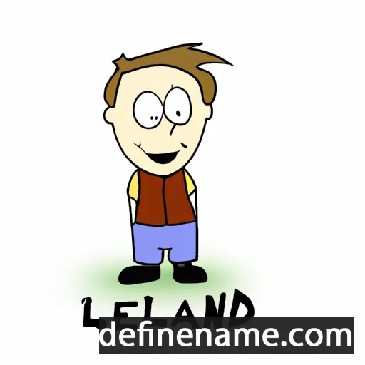 Leeland cartoon