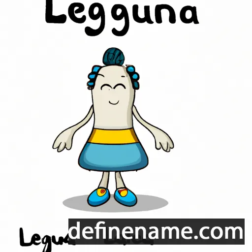 Leguntia cartoon