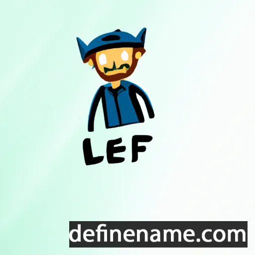 cartoon of the name Lehel