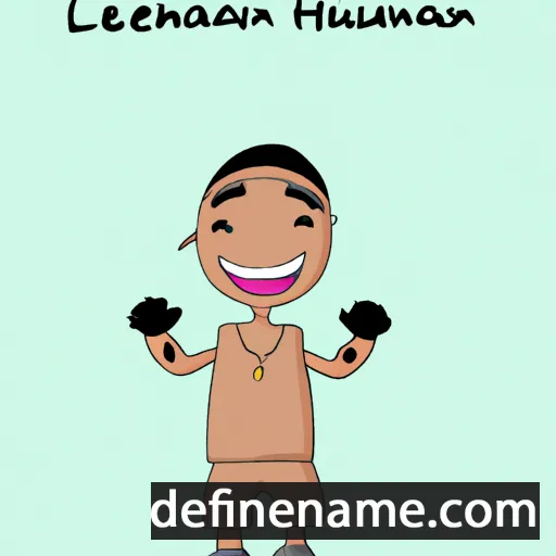 cartoon of the name Lehuanani