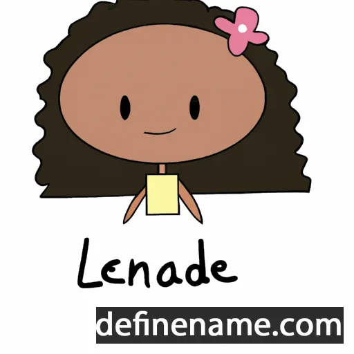 Leidiane cartoon