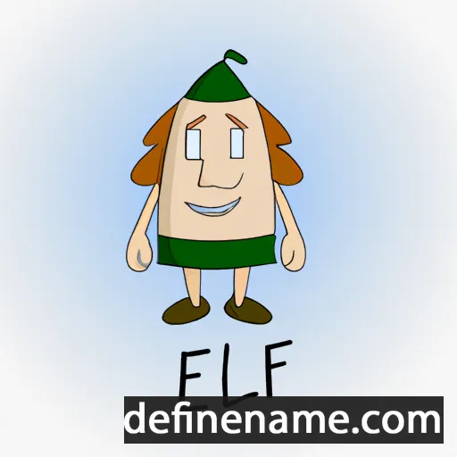 cartoon of the name Leifi