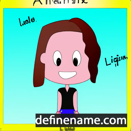 Leighannie cartoon