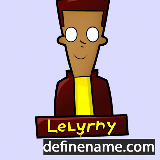 cartoon of the name Leighroy