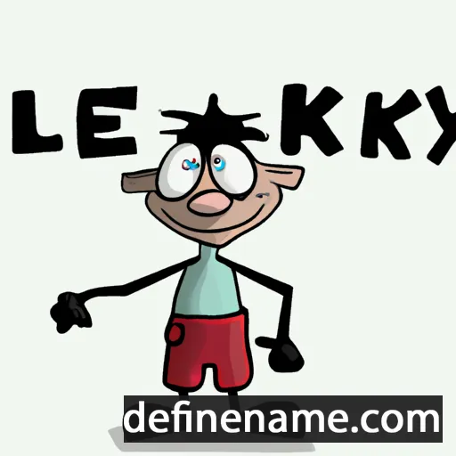 Leikny cartoon