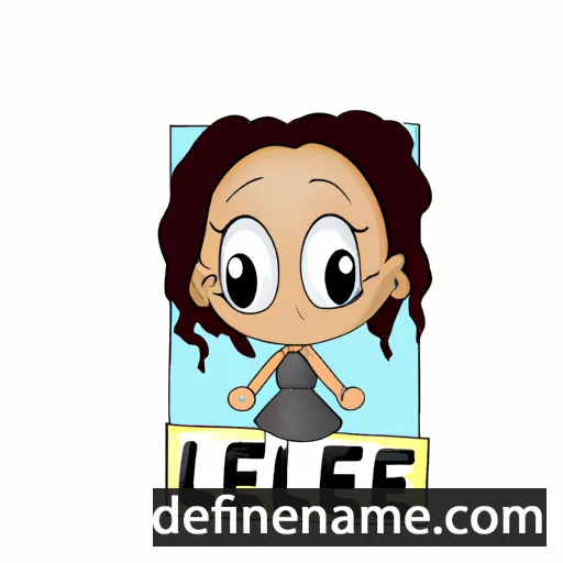 Leilaile cartoon