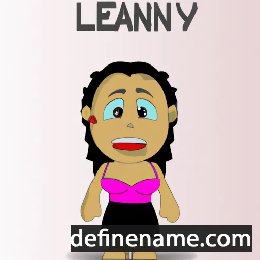 Leilanny cartoon