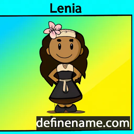 Leina'ala cartoon