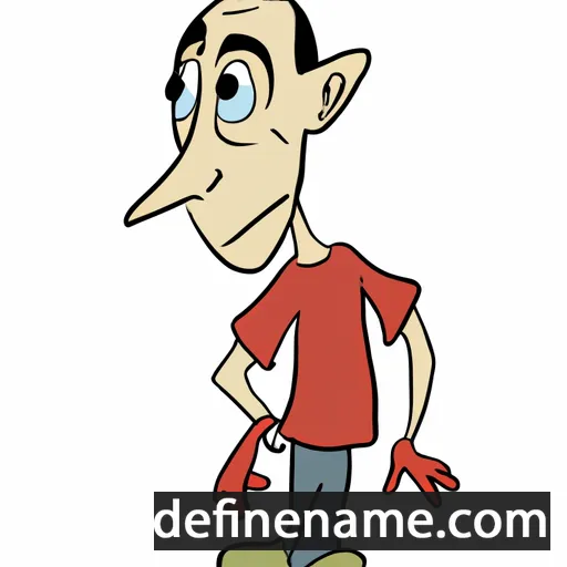 cartoon of the name Leino