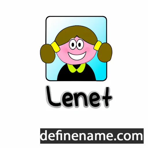 cartoon of the name Leintje