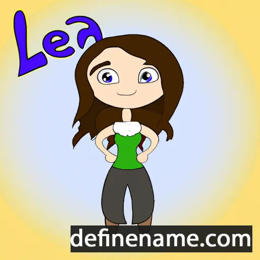 Leira cartoon