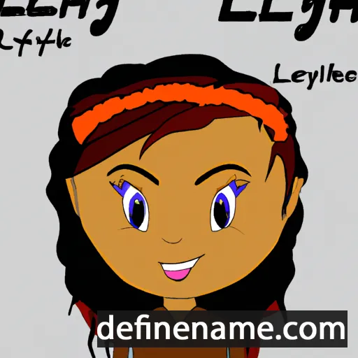 Leiyah cartoon