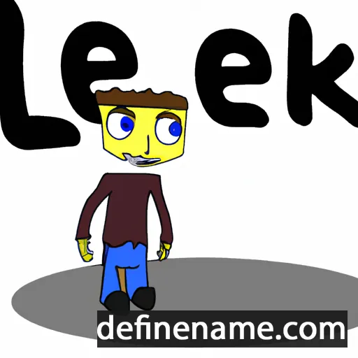 Lek cartoon