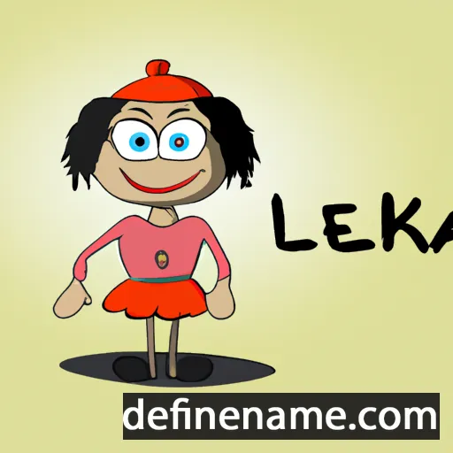 Lekela cartoon