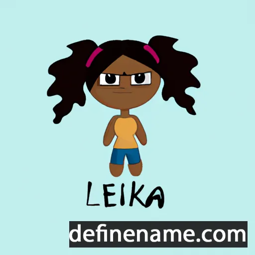 Lekikia cartoon