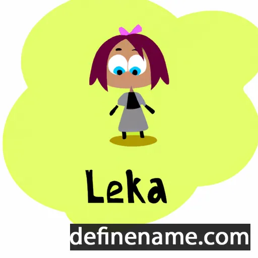 Lekita cartoon