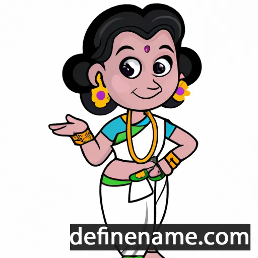 Lekshmi cartoon