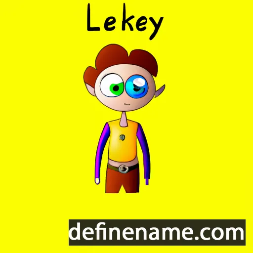 cartoon of the name Lelekay