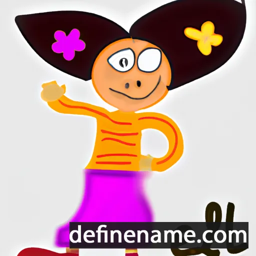 cartoon of the name Leli