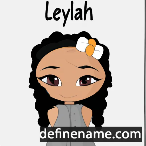 Leliyah cartoon