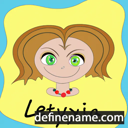 cartoon of the name Lelya