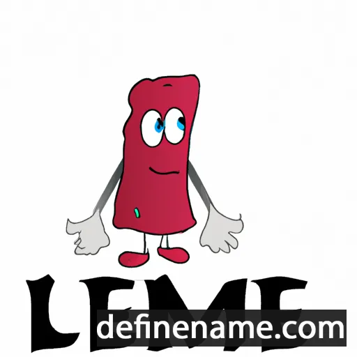 cartoon of the name Lemmie