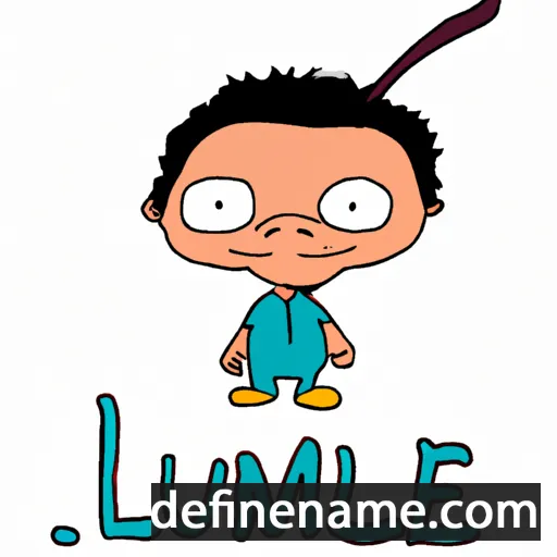 cartoon of the name Lemuele