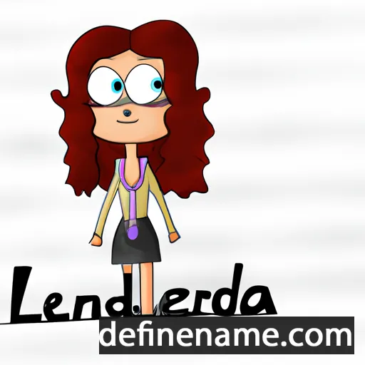 Lenarda cartoon