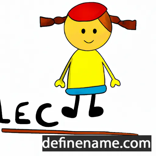 cartoon of the name Lenča