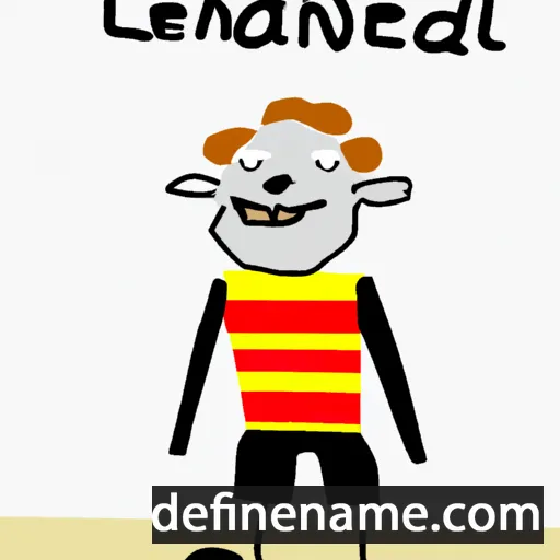 cartoon of the name Lendl