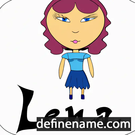 Lenia cartoon