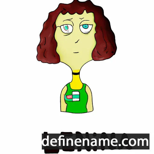 cartoon of the name Lenina