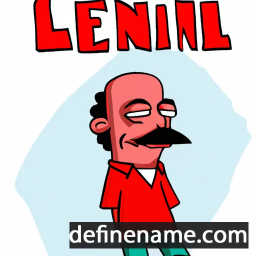 Leninho cartoon