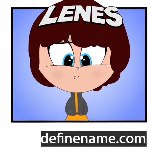 Lenise cartoon