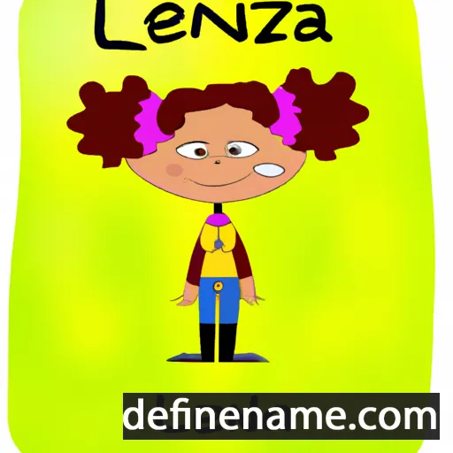 Leniza cartoon