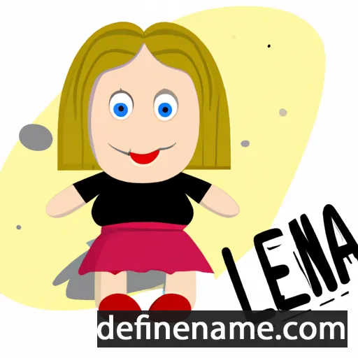 Lenna cartoon