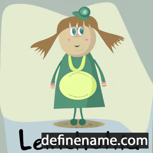 cartoon of the name Lenochka