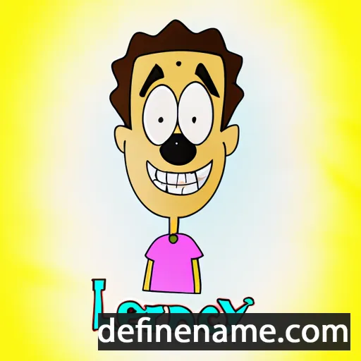 cartoon of the name Lenry