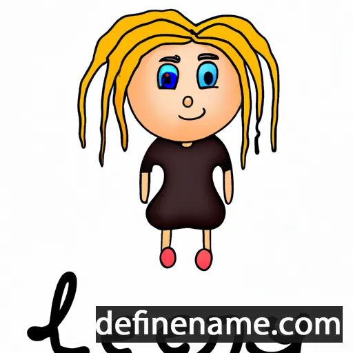 cartoon of the name Lenya