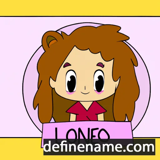 cartoon of the name Leónóra