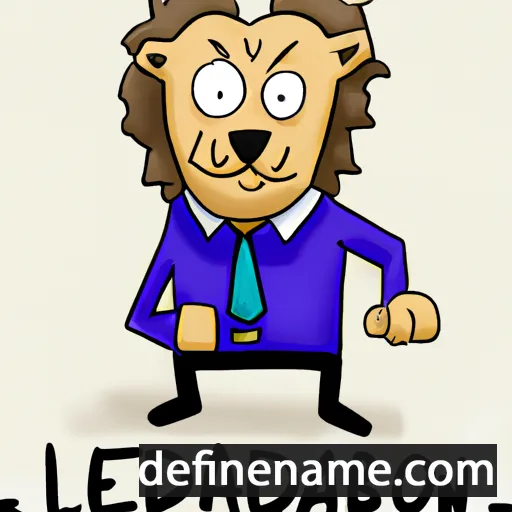 cartoon of the name Leobard