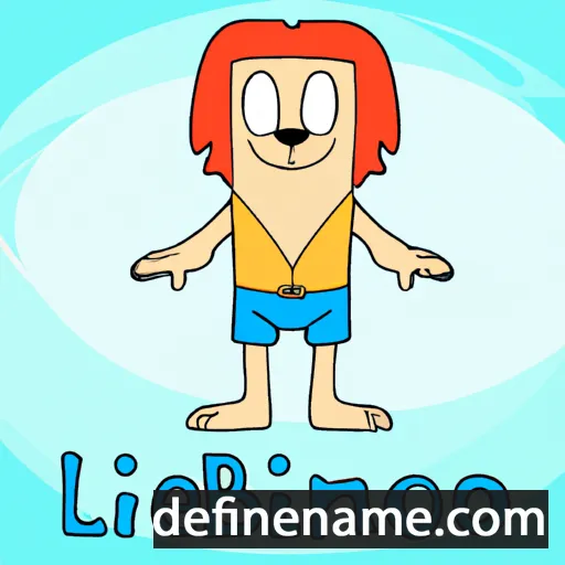 cartoon of the name Leobino