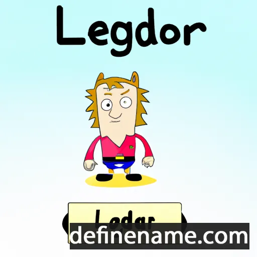 Leodegar cartoon