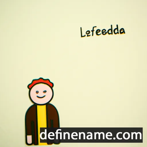 cartoon of the name Leodegaria