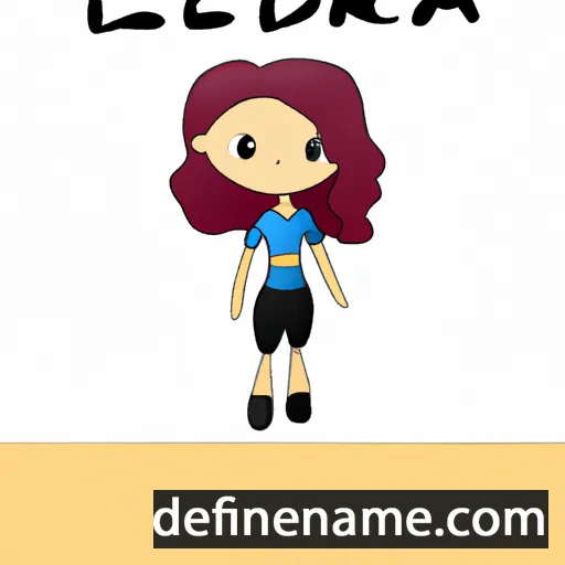 Leodora cartoon