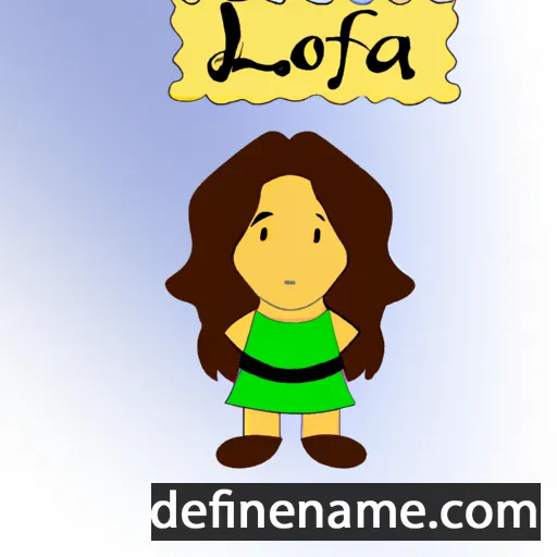 Leofa cartoon