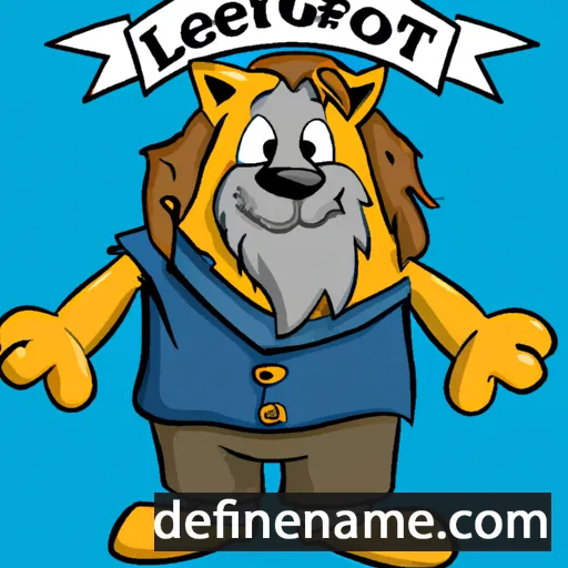 cartoon of the name Leofgeat