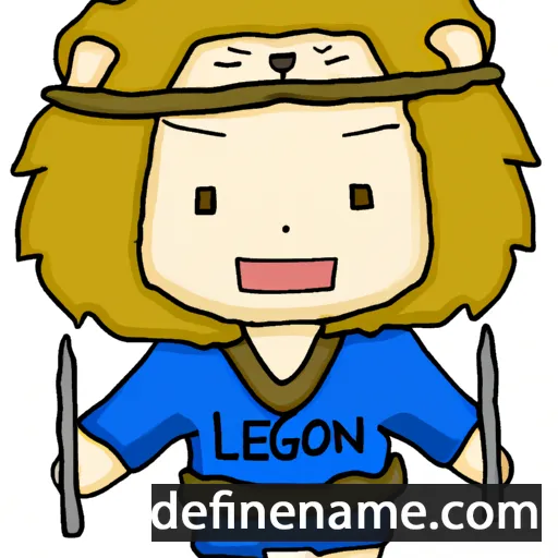 cartoon of the name Leofgifu