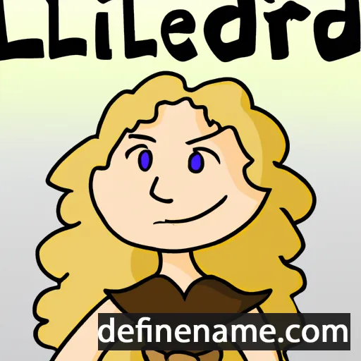 Leofhild cartoon