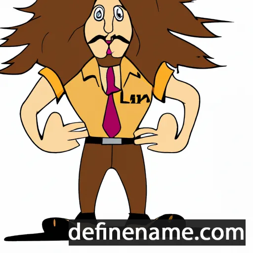 cartoon of the name Leofman